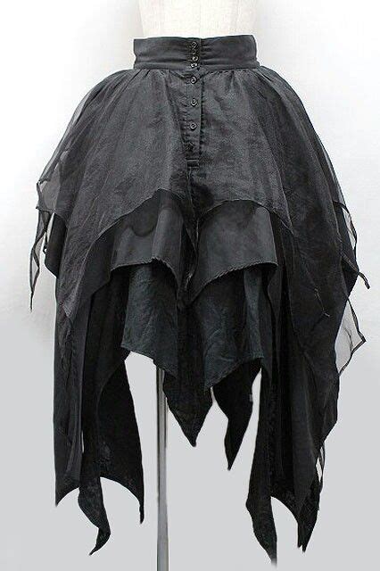 Goth Layered Skirt Dark Fashion Gothic Fashion Dark Fairy Costume