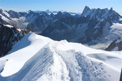 Mont Blanc 3-day climbing course. 3-day trip. IFMGA leader