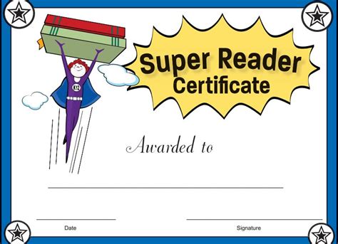 Free Printable Reading Awards Free Reading Award Certificates