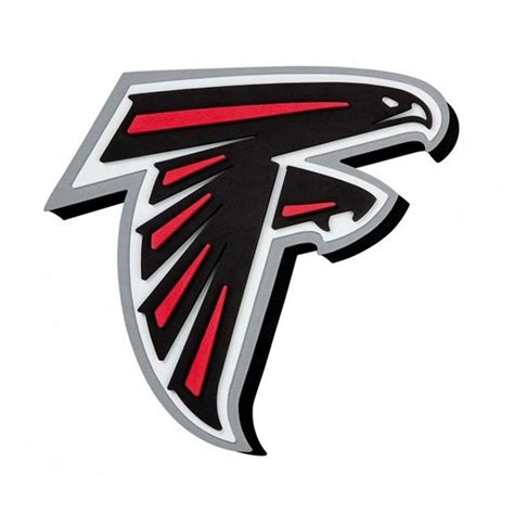 Atlanta Falcons Sign 3d Foam Logo Atlanta Falcons Atlanta Falcons