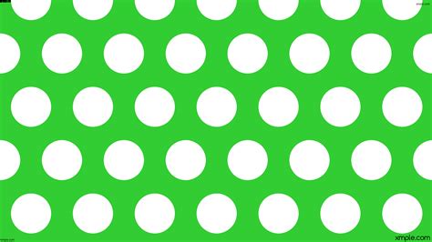 Wallpaper Polka Green White Dots Hexagon 32cd32 Ffffff Diagonal 5