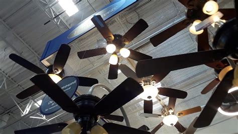 Buy a double ceiling fan, also referred to as dual head ceiling fans or twin motor fans, from modern fan outlet. Lowe's Ceiling Fan Tour part 2 - YouTube