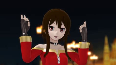 Mmd Megumin Dance Lovecino Youtube