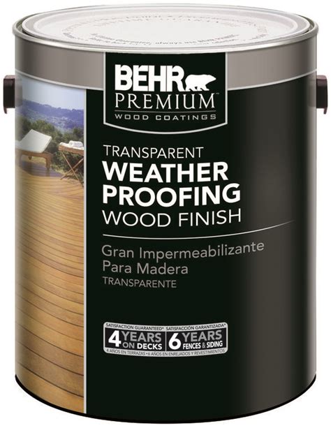 Behr Reformulates Weatherproofing Wood Stains And Finishes To Offer