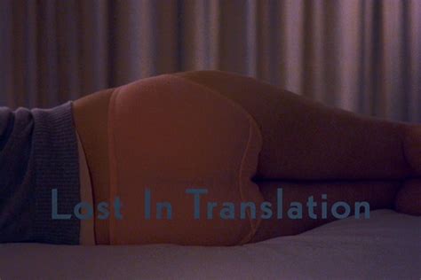 Lost In Translation Lost In Translation Film Favorite Movies