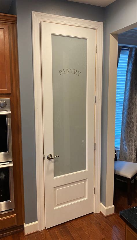 Frosted Glass Pantry Door Frosted Glass Interior Doors Etched Glass Door Doors Interior