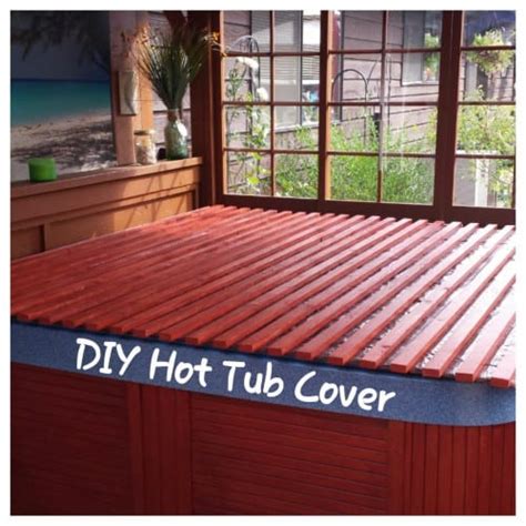 17 Easy Homemade Hot Tub Cover Plans