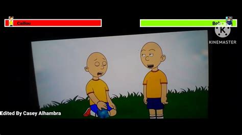 Caillou The Movie 5 2018 Final Battle With Healthbars 100k