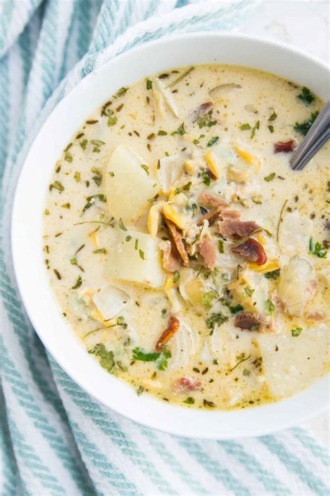 The Best Dairy Free Clam Chowder Recipe Pure And Simple Nourishment