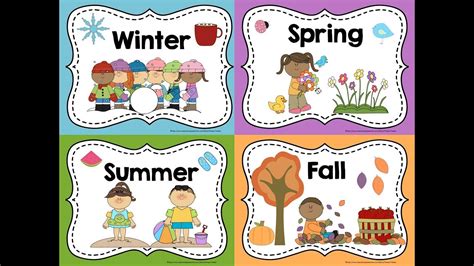 Seasons Name Learning For Kids Seasons On Earth Bd Kids