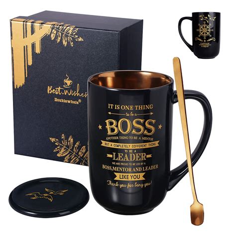Buy Boss Coffee Mug Boss Gifts For Men Women Perfect Birthday Appreciation Gifts Ideas For