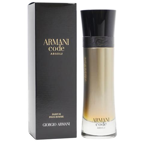 Giorgio Armani Code Absolu Pour Homme Eau De Parfum Spray 110 Ml