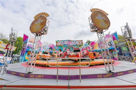 Thrill Rides At The Famous Cinco De Mayo Festival Editorial Stock Image