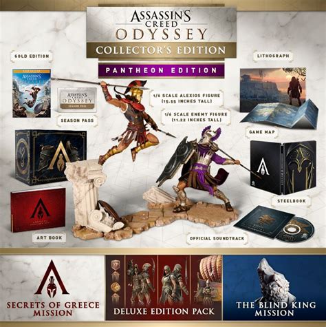 Assassin S Creed Odyssey Pre Order Details And Editions Differences