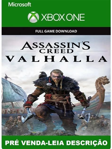 Assassins Creed Valhalla Xbox One Midia Digital Mercado Livre