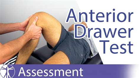 Anterior Drawer Test Anterior Cruciate Ligament Rupture Youtube
