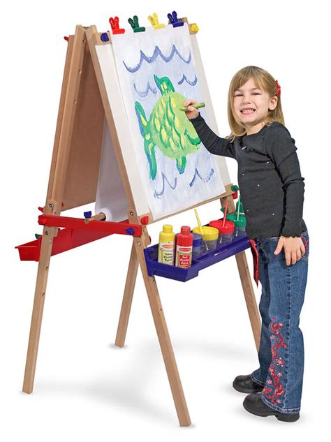 Melissa And Doug Deluxe Standing Art Easel Toys R Us Canada