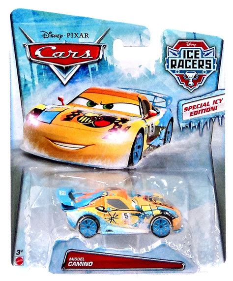 Disney Cars Ice Racers Miguel Camino Diecast Car Special Icy Edition