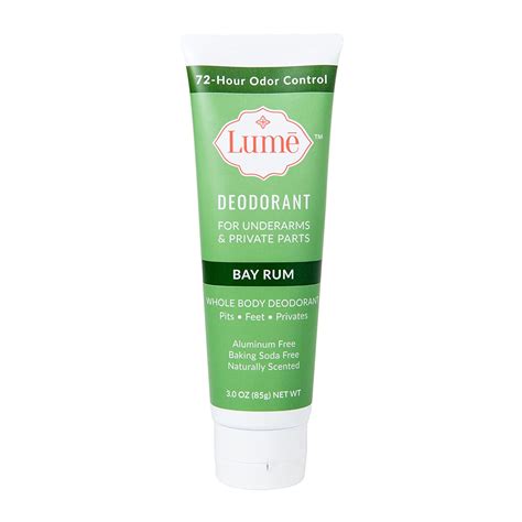 Lume Natural Deodorant Underarms And Private Parts