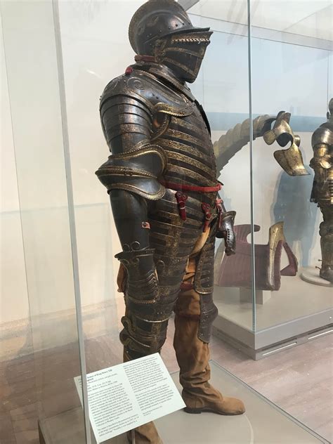 King Henry Viiis Armor That Was Specially Designed For His Later Years