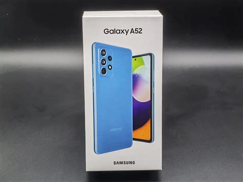 Samsung Galaxy A52 Im Test Unboxing Und Erster Eindruck