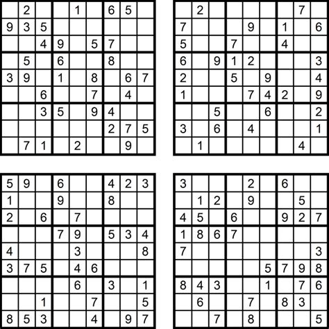 Auf dieser seite können sie kostenlose leere sudoku vorlagen zum ausdrucken und ausfüllen herunterladen. Das Sudoku-Quartett im Juni 2017 - Glarean Magazin