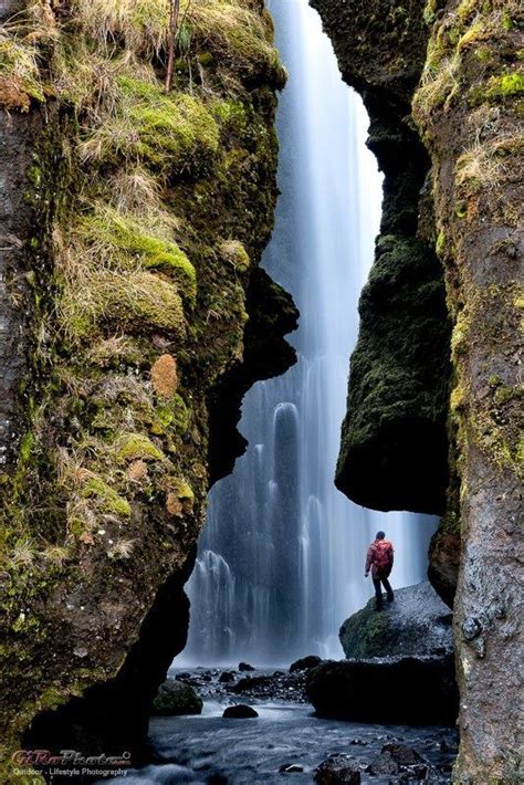 Gljúfrafoss Waterfall Cave In 2020 Iceland Travel Iceland