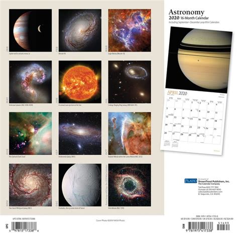 Astronomy 2020 Square Wall Calendar By Plato Plato Calendars