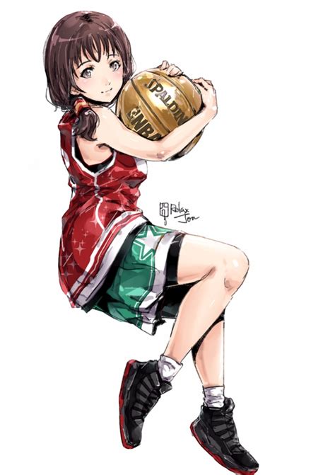 Slam Dunk Haruko Akagi Basketball Sports Beneath The Tangles