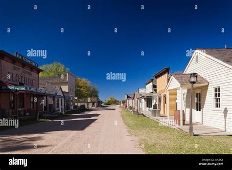 Usa Kansas Wichita Old Cowtown Museum Village From 1865 1880