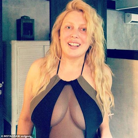 Mel Greig Flaunts Weight Loss In Swimsuit On An Inflatable Unicorn