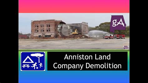 Anniston Land Company Building Demolition Youtube