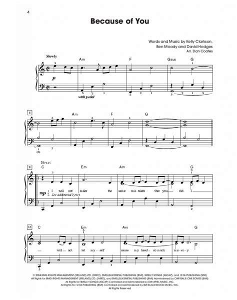Sheet Music With Letters For Piano