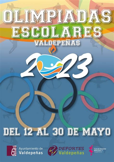Olimpiada Escolar 2023 Deportes Valdepeñas