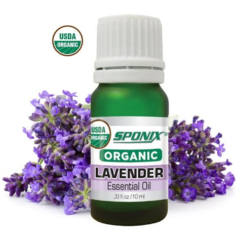 Lavender Essential Oil Aromatherapy Usda Certified Organic Made