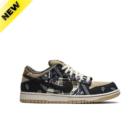 Jual Travis Scott X Dunk Low Premium Qs Sb ‘cactus Jack Shopee Indonesia