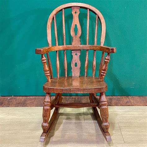 Childs Windsor Rocking Chair Antique Chairs Hemswell Antique Centres
