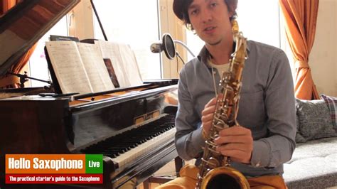 Saxophone Warm Up Exercises From Hello Saxophone Youtube