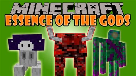 Essence Of The Gods Mod 3 Dimensiones 3 Bosses Mobs Y Mas