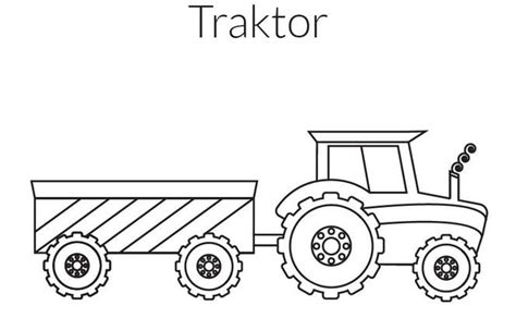 Traktory Rysunki Do Kolorowania Bliss