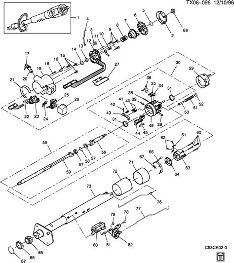 Chevrolet C1500 Steering Columntilt
