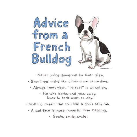 French bulldog gifts dog lover gift french bulldog art. French Bulldog Gift Frenchie Lover Gift Dog Owner Quotes