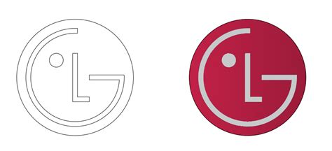 LG Logo With AutoCAD Lg Logo Autocad Logo