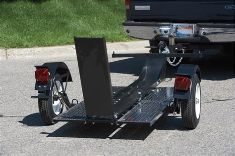 Small Single Rail Folding Motorcycle Trailer For Sale Buy Small