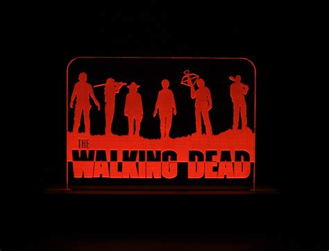 The Walking Dead Group Sign Updated Artwork By Engravingprosusa