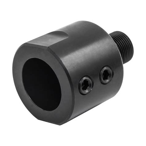 58 24 Barrel Thread Adapter For 12 Barrels Black Tacticool22