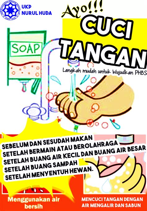 Gambar Poster Kesehatan Cuci Tangan