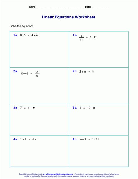 We encourage parents and teachers to select the topics according to the needs of the child. Solving Equations With Variables On Both Sides Worksheet ...