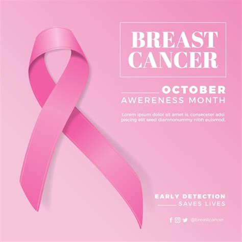 Premium Vector Breast Cancer Awareness Month Concept