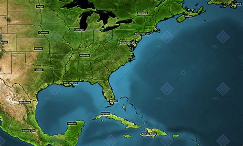 Tropical Map Pack Weather Forecast Graphics